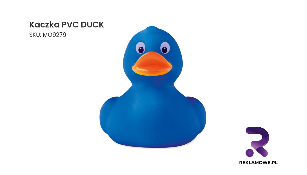 Kaczka z PVC o nazwie DUCK