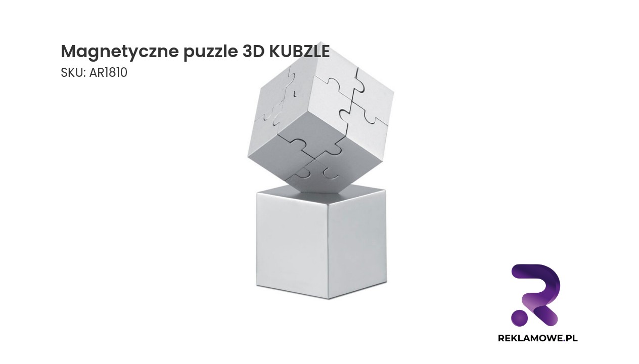 Magnetyczne puzzle 3D marki KUBZLE