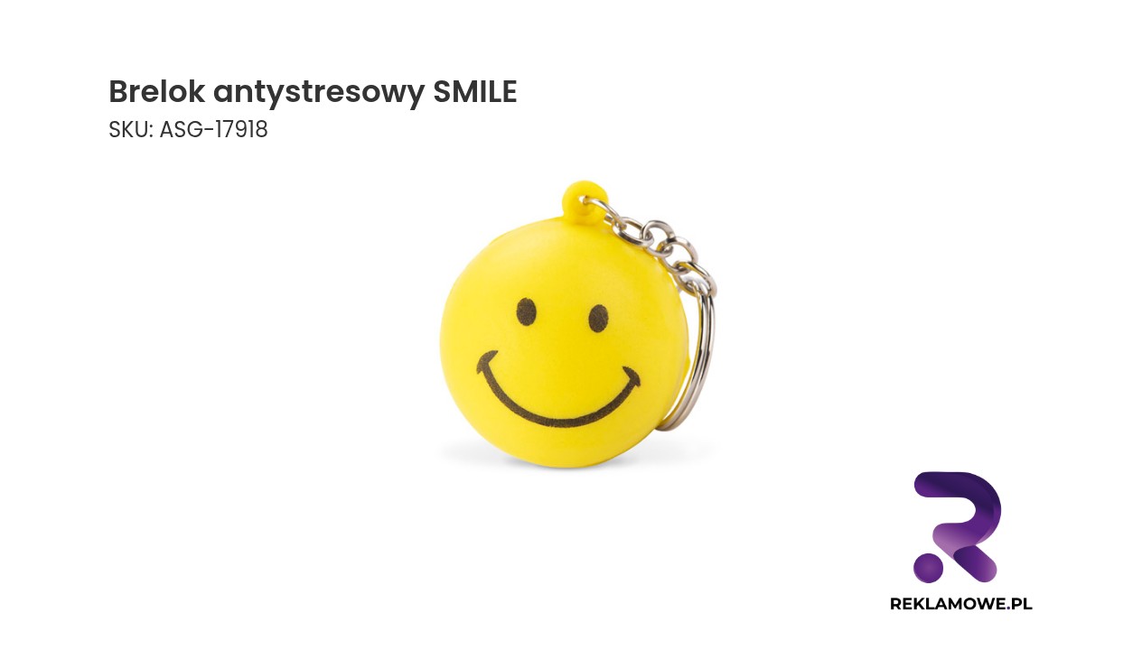Brelok antystresowy SMILE – zdjęcie produktu